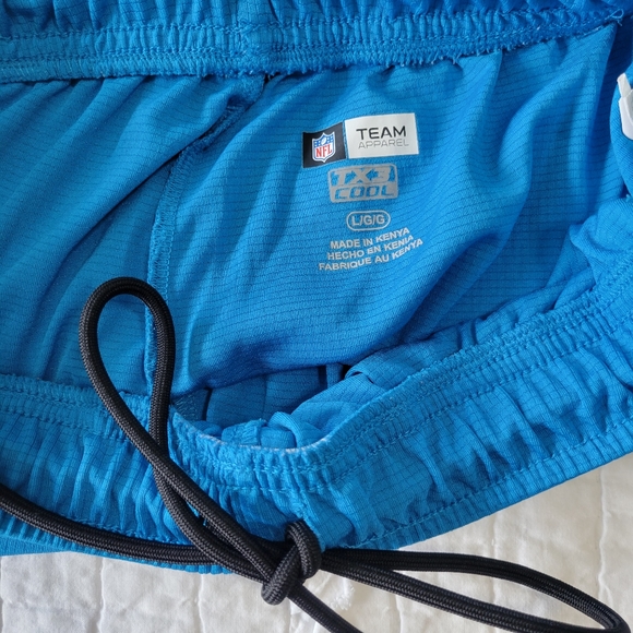 NFL Carolina Panthers Team Apparel TX3 Cool Shorts L EUC - Picture 8 of 10